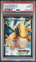 Dragonite EX 108/111 Furious Fists Full Art Ultra Rare