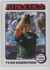 2024 Topps Heritage Rookies White Border Tyler Soderstrom #471 0x6q
