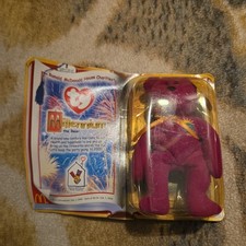 Ty Teenie Beanie Babies Millennium the Bear Ronald McDonald House Retired New
