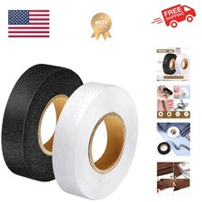 Iron on Hem Tape Fabric Fusing Hemming Tape for Pants Each 27 Yards, 2 Pack3/...