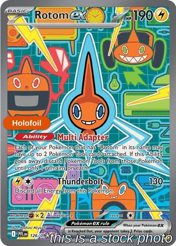 Holofoil - Rotom ex - 126/094 - Phantasmal Flames - NM