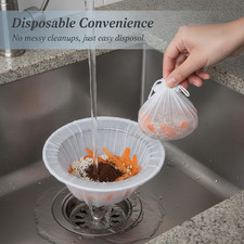 Sink Drain Disposable Fine Mesh Strainer Net, for Daily Use - for Drain