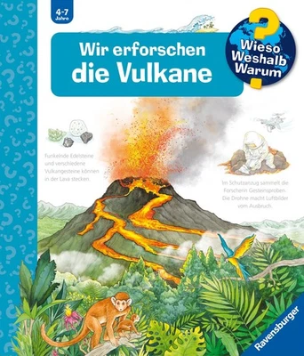 Wieso? Weshalb? Warum? Band 4 - Wir erforschen die Vulkane - Bild 1 von 3