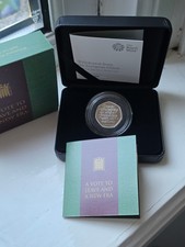 Silver Proof EU Brexit 50p Withdrawal from the European Union 2020 UK 50p Coin