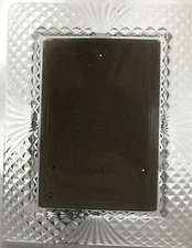 Shannon Crystal Designs Of Ireland Crystal Picture Frame Easel Style Tabletop