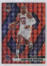 2024-25 Panini Mosaic Red Mosaic Prizm Jonathan Kuminga #193 16wc