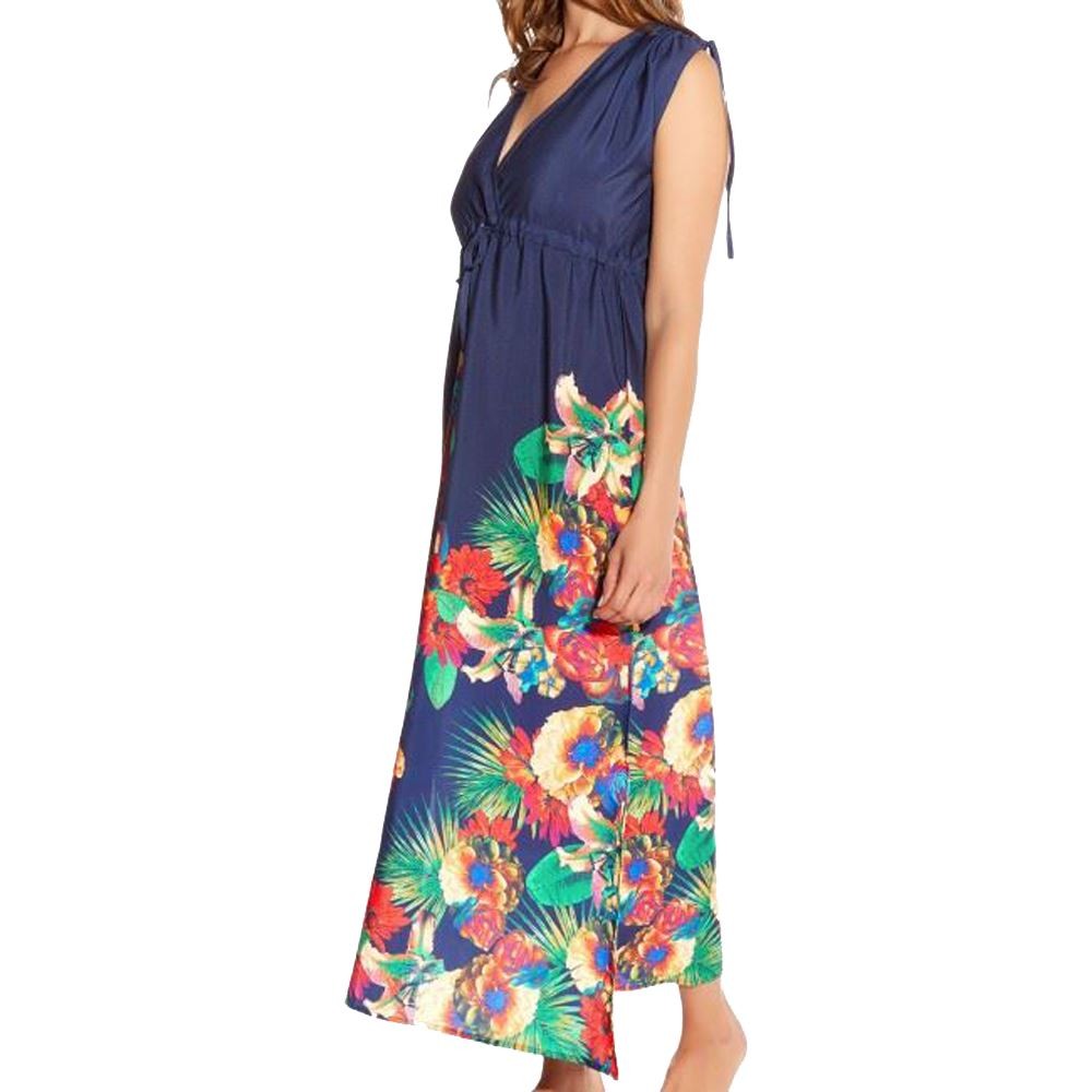 Fantasie Cayman Maxi Beach Dress FS5692 Long Sleeveless Multi (MUI) S
