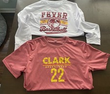 Indiana Fever Caitlin Clark Lot of 2 Crewneck & Shirt New Men’s XL WNBA B-Ball 
