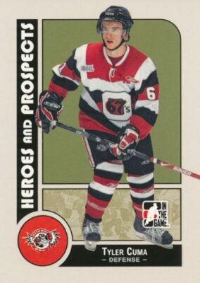2008-09 ITG Heroes & Prospects #60 TYLER CUMA - Ottawa 67's