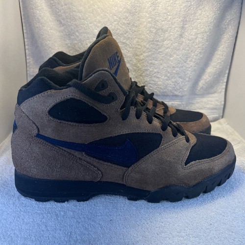 Vintage Nike Caldera Boots 1990s Navy 