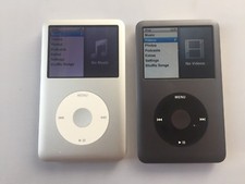 Apple Ipod Classic 6th Generation w/Click-wheel Black/Silver