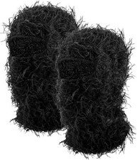 Distressed Balaclava Ski Mask for Men Women Full Face Knitted Windproof Ski Mask