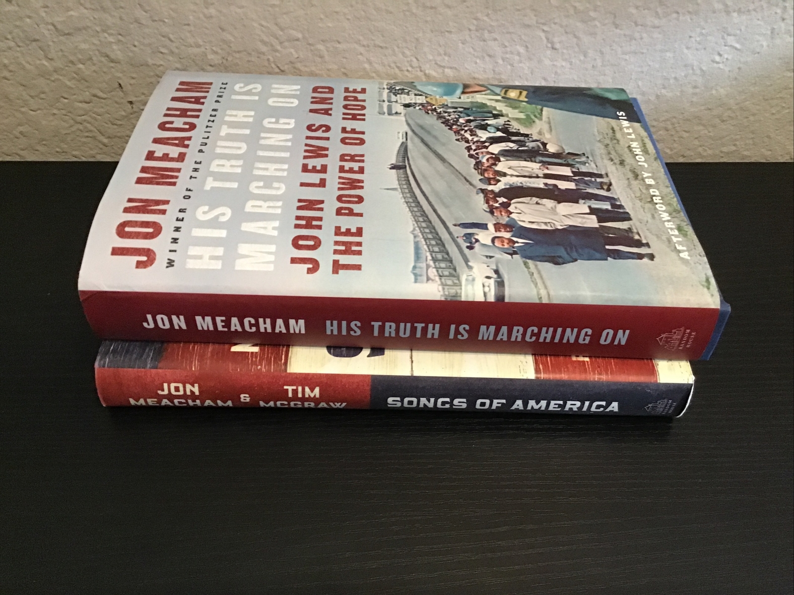 Lot Of 2 Jon Meacham Songs of America Patriotism John Lewis The Power