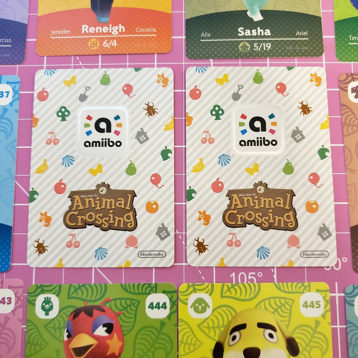 24/48Pcs Animal Crossing Series 5 Villagers Amiibo Card For