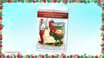 Funny Christmas Card Printable Christmas Greeting Card