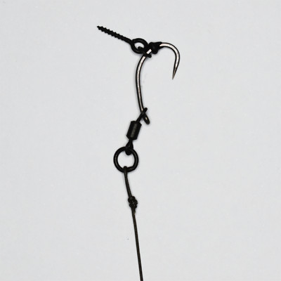 360 Carp Rigs - 10 Stück! 3 Farben, Größen 4, 6 oder 8! Micro Barbed & Barbless!