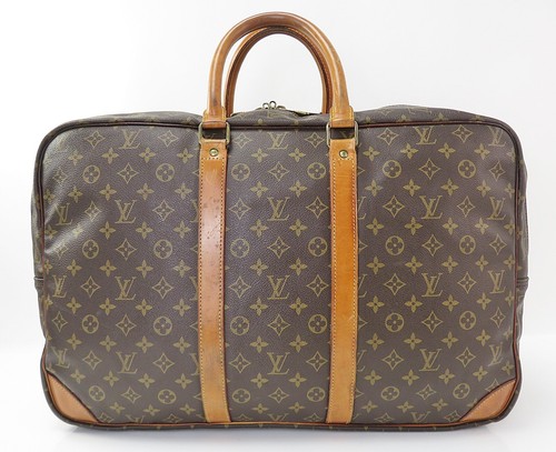 Aut LOUIS VUITTON Sirius 50 Monogram 2 Pouch Suitcase Travel Business Bag #54959 - Picture 3 of 22