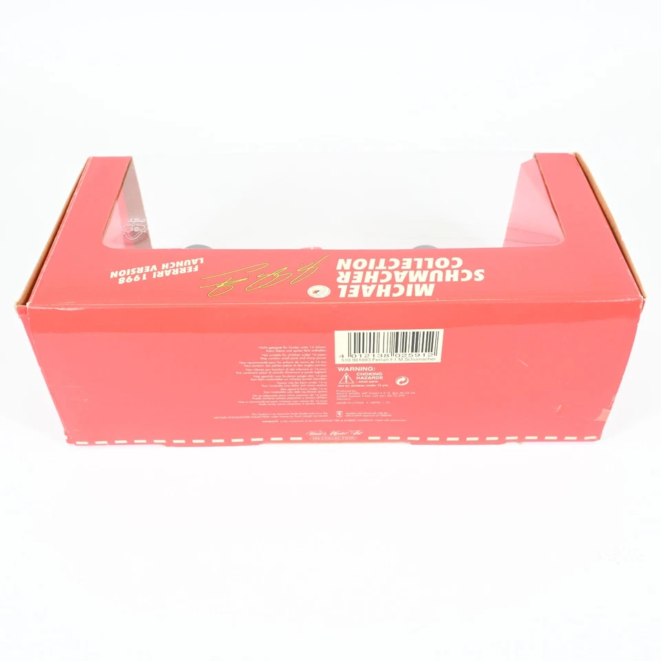 Minichamps 1/18 Ferrari F1 M. Schumacher 1998 Launch Version Diecast Model Car - Image 3 of 4