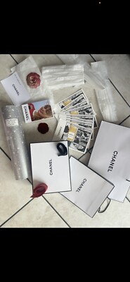 Chanel leere Gfit Box Rolle Geschenkpapier, Karten, Geschenktüten und Tissue PSP