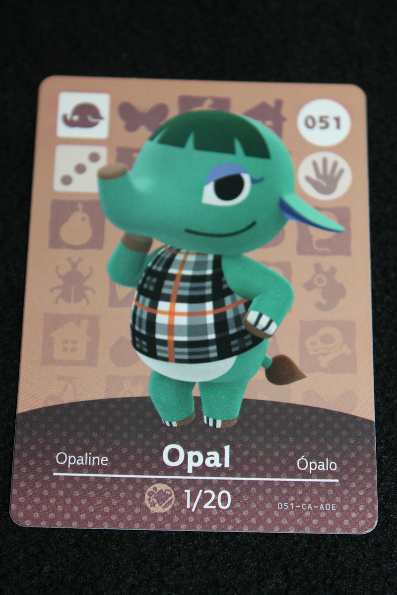 Nintendo Amiibo ANIMAL CROSSING Series Switch DS Cards CARD YOU