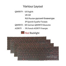 Laptop Keyboard for MSI MS-1581 MS-1582 MS-1583 MS-1584 MS-158K MS-158L Backlit