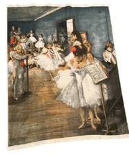 Ballet Dancing Theme Fleece Material For Throw 62" x 47" Blanket