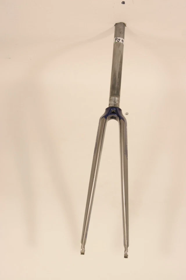 Horquilla de aleación de carbono Fuji FC-770 700 1 1/8x280 mm freno de llanta sin rosca azul/gris FKC47 Foto 2 de 3