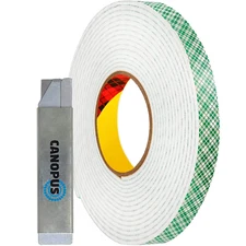CANOPUS Double Sided Foam Tape for Craft and Card Making Projects, Heavy Duty Ad