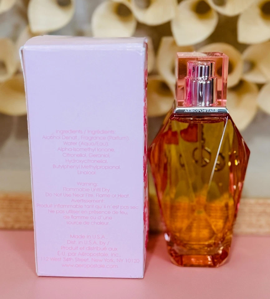 RARO Aéropostale Hailey Perfume Fragancia Para Mujer 1.7 fl oz De Colección Bolsa Gratis Foto 3 de 4