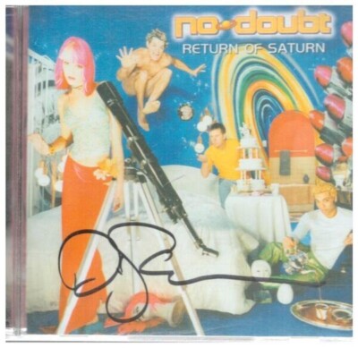 CD No Doubt Return Of Saturn SIGNED BY DAVID LACHAPELLE Interscope
