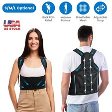 Adjustable Posture Corrector Shoulder Straightener Back Brace for Women and Men