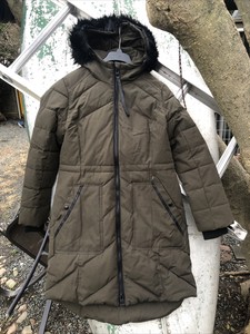guess green winter jacket