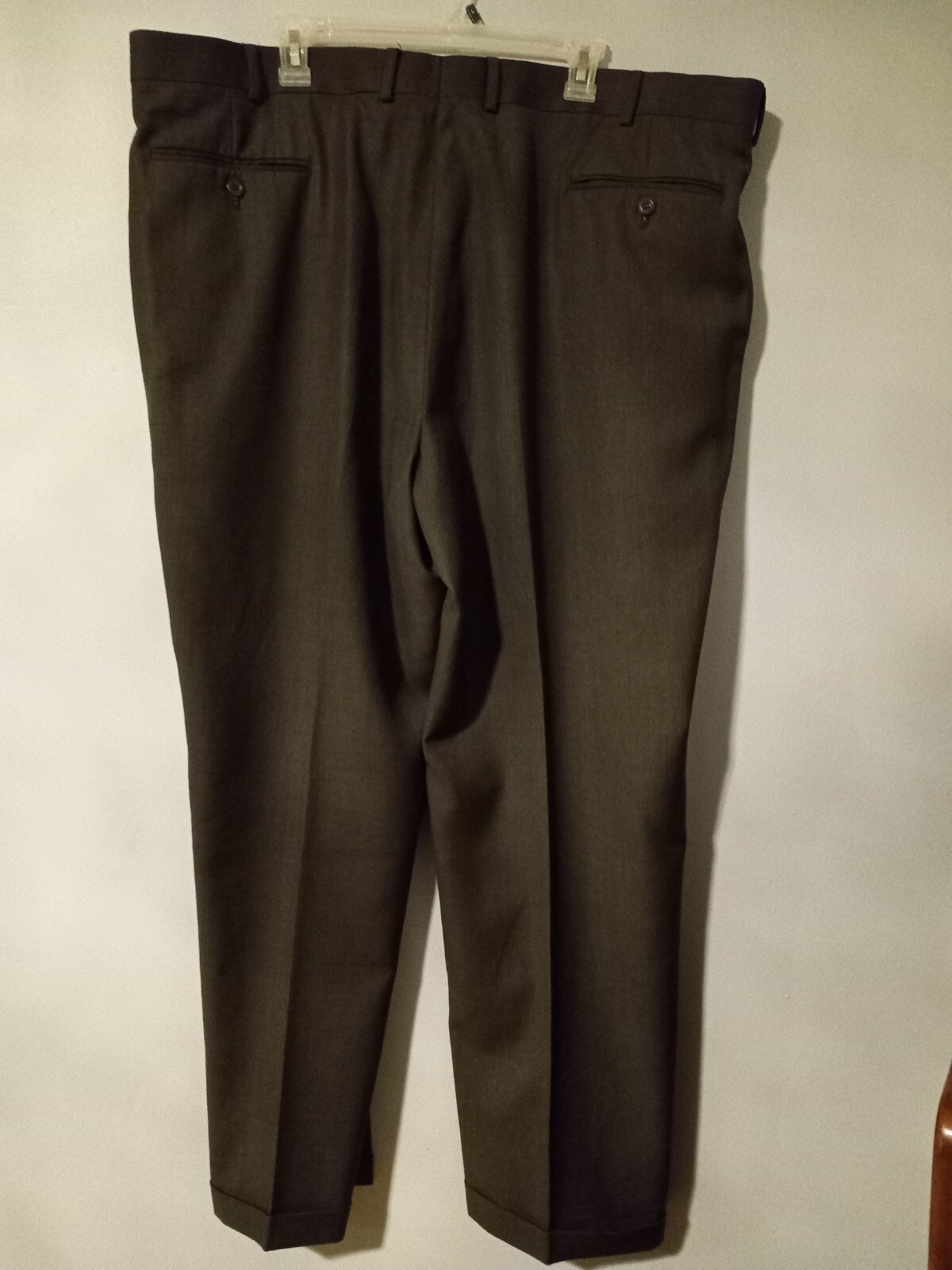 Louis Raphael Pants Men Pants Louis Raphael Grey Pleated front designer Pockets 44x30 *559 ...