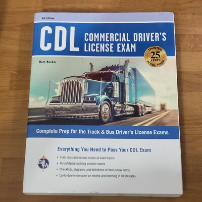 CDL Commercial Driver's License Exam 6th edition --   