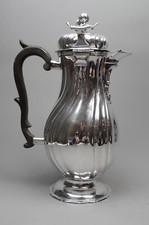 Schokoladenkanne, 13-lötiges Silber, 1763-1765, Augsburg, Johann C. Girschner