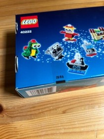 LEGO 40222 24-in-1 Christmas Build-Up  250 Pcs. 7+ Advent Calendar Snowman NEW
