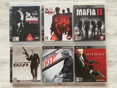 SONY PS3 The Godfather & 2 Mafia II & 007 Quantum Of Solace & Bloodstone  Hitman