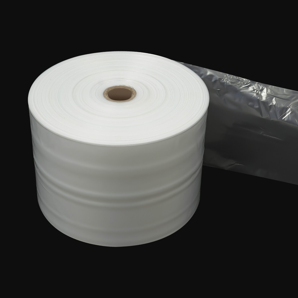 PE Poly Tubing Roll 22cmX880m Clear Plastic Poly Tube Bags For Food