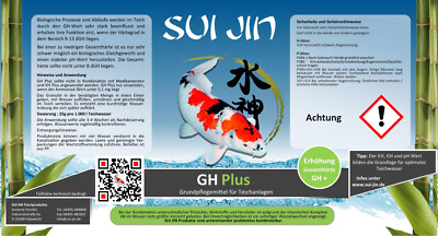 GH Plus Gesamthärte Wasseraufbereiter Wasseraufhärter Flocken Konzentrat 25kg