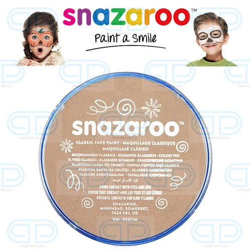 Snazaroo Face Paint & Body Make Up Many Colours Stage Fancy Dress Halloween 18ml - Picture 23 of 50