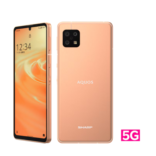 AQUOS sense6s SH-RM19s 4GB (RAM) / 64GB (ROM) smart phone SIM