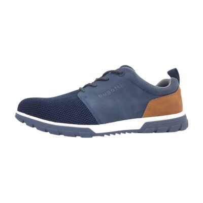 Bugatti Sonar Exko Herrenschuhe Schnürschuhe Blau Freizeit