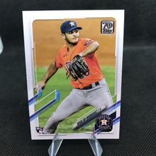 2021 Topps Update Series NIVALDO RODRIGUEZ RC #US107 Houston Astros ROOKIE CARD