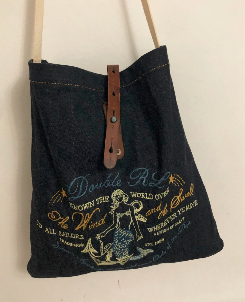 【美品】RRL ダブルアールエル デニム トートバッグ RRL/ダブルアールエル】デニムトートバッグ・予約受付分アップしました