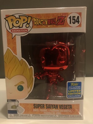 super saiyan vegeta pop red chrome