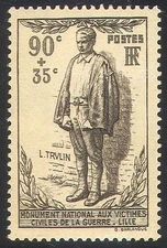 France 1939 War Victims Fund/Monument/Military/People 1v n41188