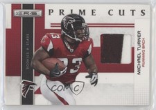 2010 Panini Rookies & Stars Prime Cuts Materials 19/50 Michael Turner #4 0b2