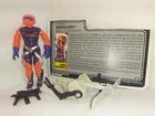 Vintage GI Joe Cobra ARAH 1989 Annihilator V.1 Figure 100% Complete W/ File Card