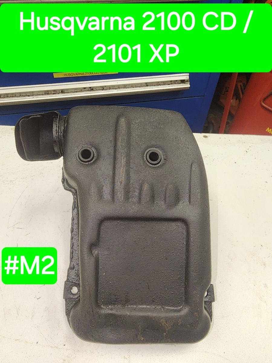 Husqvarna 2100 CD / 2101 XP chainsaw muffler OEM | eBay
