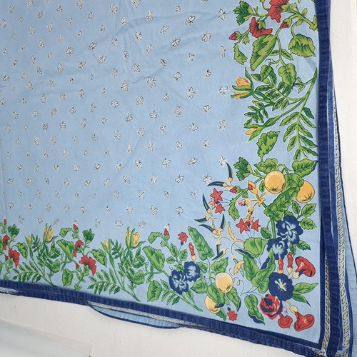 Williams Sonoma Tablecloth Bees Floral Fruit French Country Rectangle70x108